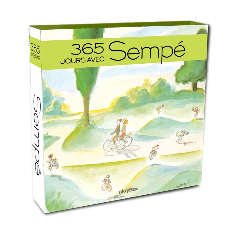 Calendrier - 365 jours avec Sempé -  PLAYBAC EDITIONS,   - PLAY BAC