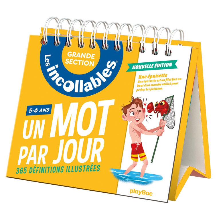 Les incollables - Un mot par jour - Grande Section 5/6 ans - Édition 2021 - XXX - PLAY BAC