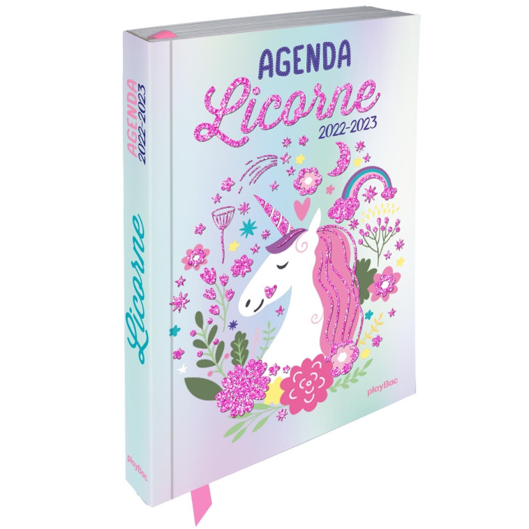 Agenda scolaire licorne 2022-2023 -  PLAYBAC EDITIONS - PLAY BAC