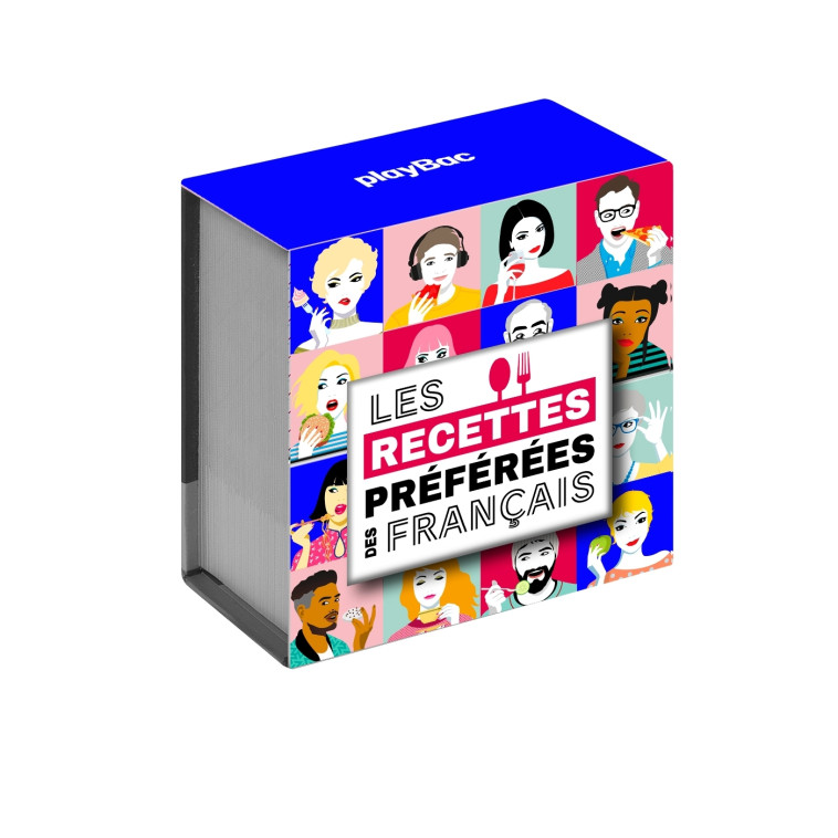 Mini calendrier - 365 recettes préférées des français -   - PLAY BAC