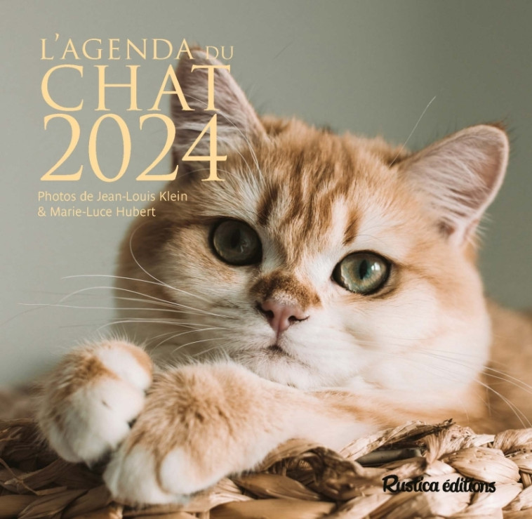 L'agenda du chat 2024 - Marie-Luce Hubert, Jean-Louis Klein - RUSTICA