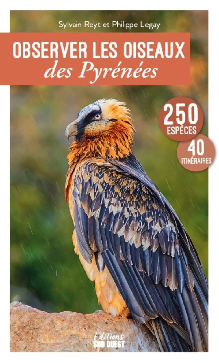 Observer les oiseaux des Pyrénées - Philippe Legay et Sylvain Reyt Philippe Legay et Sylvain Reyt - SUD OUEST