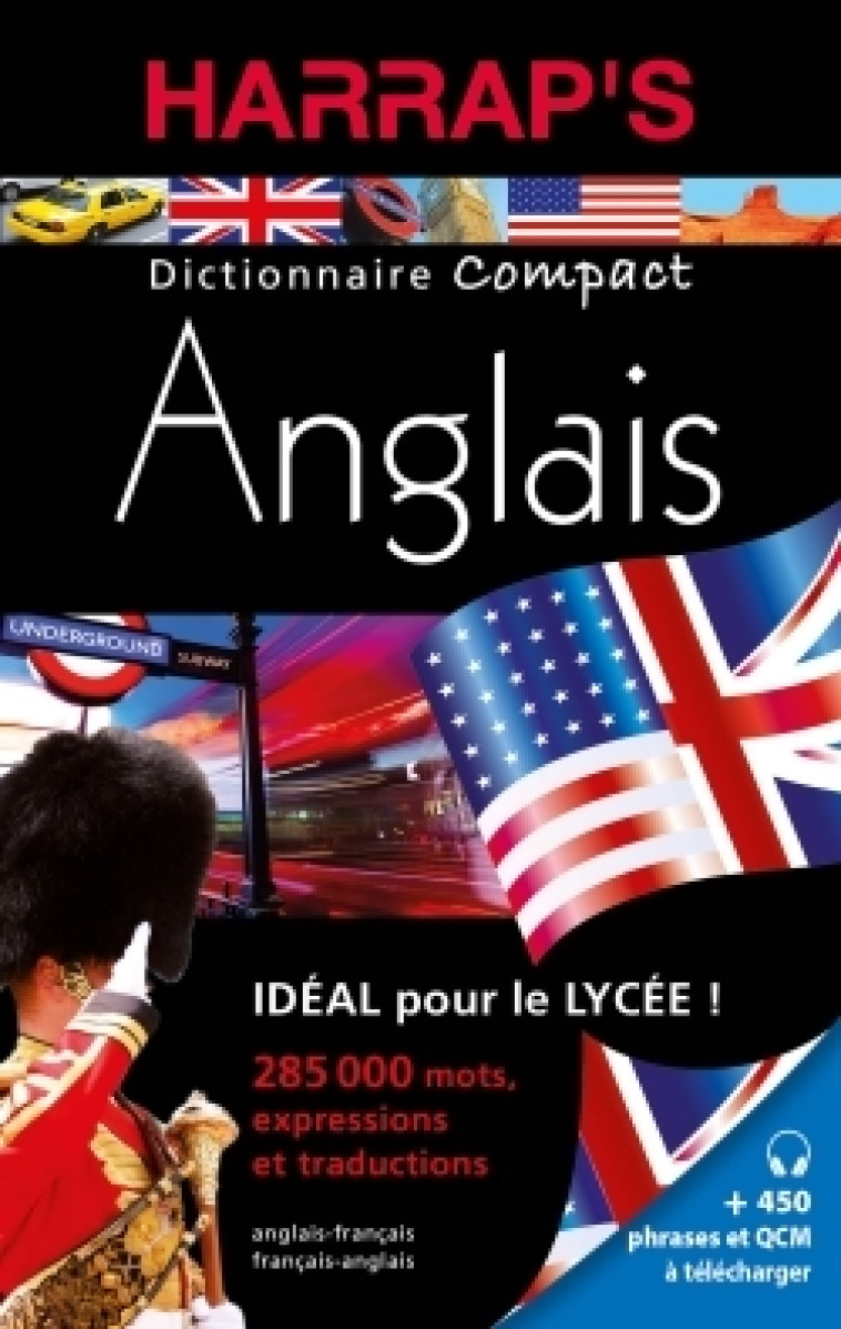 Harrap's dictionnaire compact anglais -   - HARRAPS