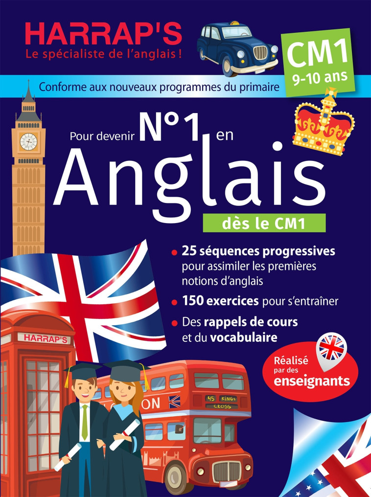 Harrap's Numéro 1 en anglais CM1 - XXX - HARRAPS