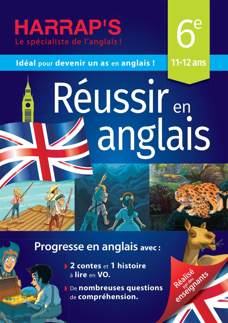 Réussir l'anglais en 6e -   - HARRAPS