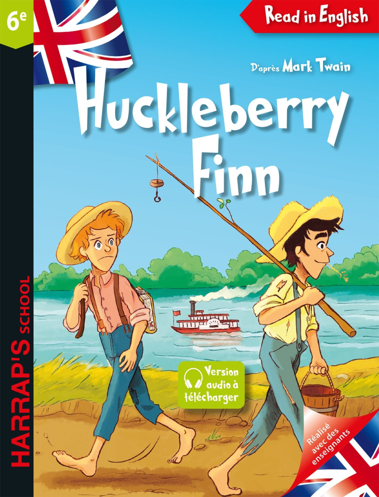 Huckleberry Finn 6e -  Collectif - HARRAPS