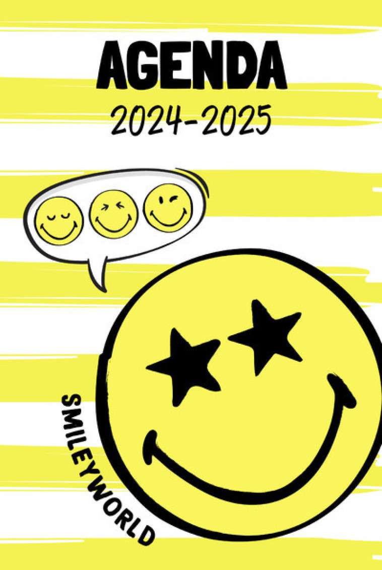 Smiley - Agenda 2024-2025 - Classique - Smileyworld Smileyworld - DRAGON D OR