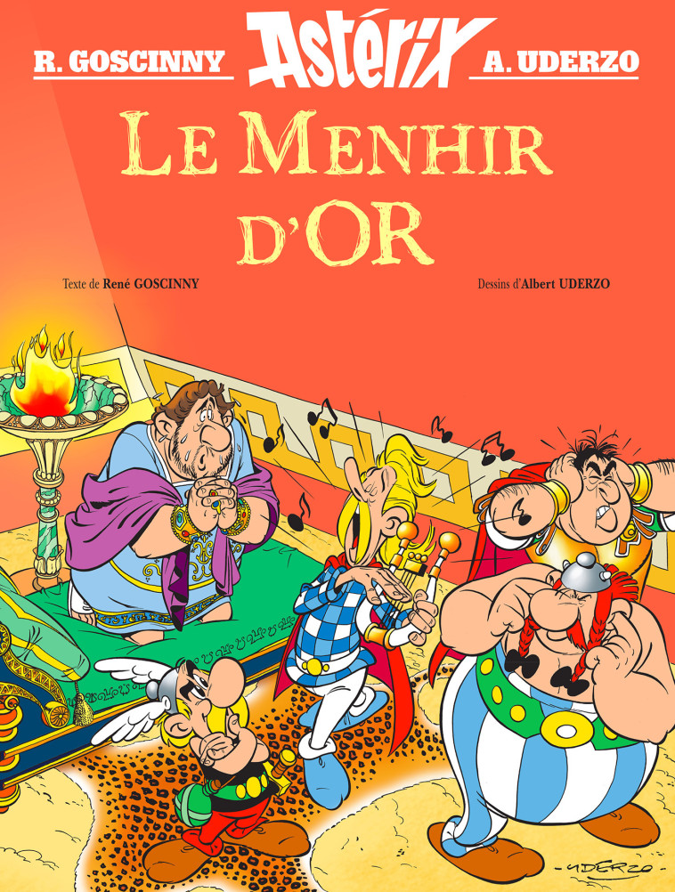 Astérix - Album illustré - Le Menhir d'Or (Hors collection) - René Goscinny, Albert Uderzo - ALBERT RENE