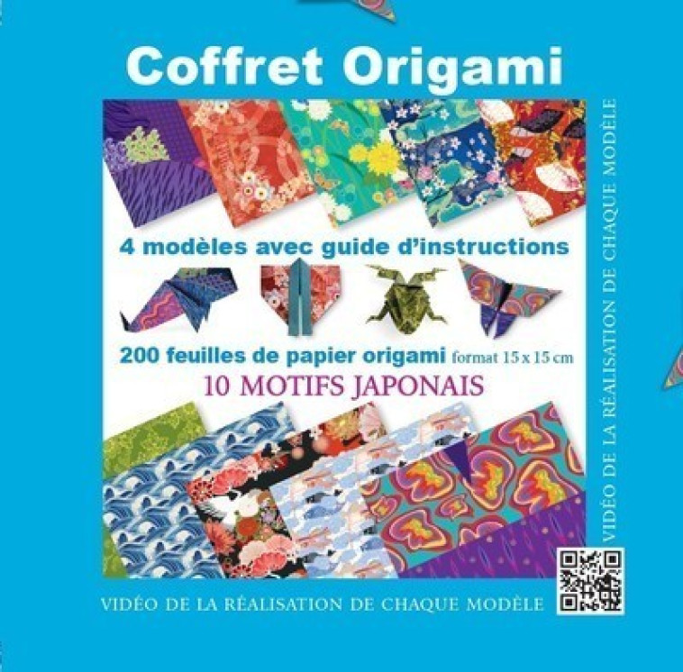 Coffret origami 10 motifs japonais - Francesco Decio, Vanda Battaglia, Araldo De Luca - NUINUI