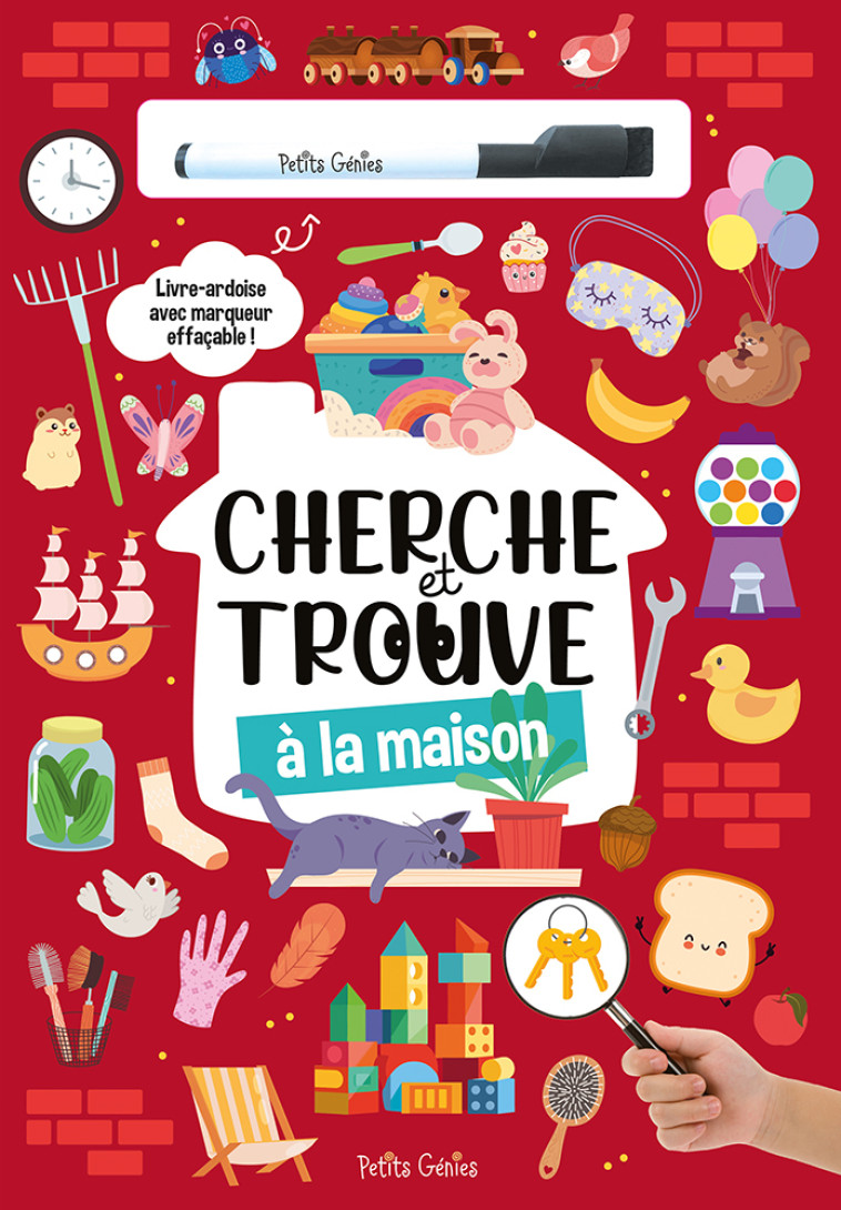 Cherche et trouve - à la maison -  Collectif - PETITS GENIES