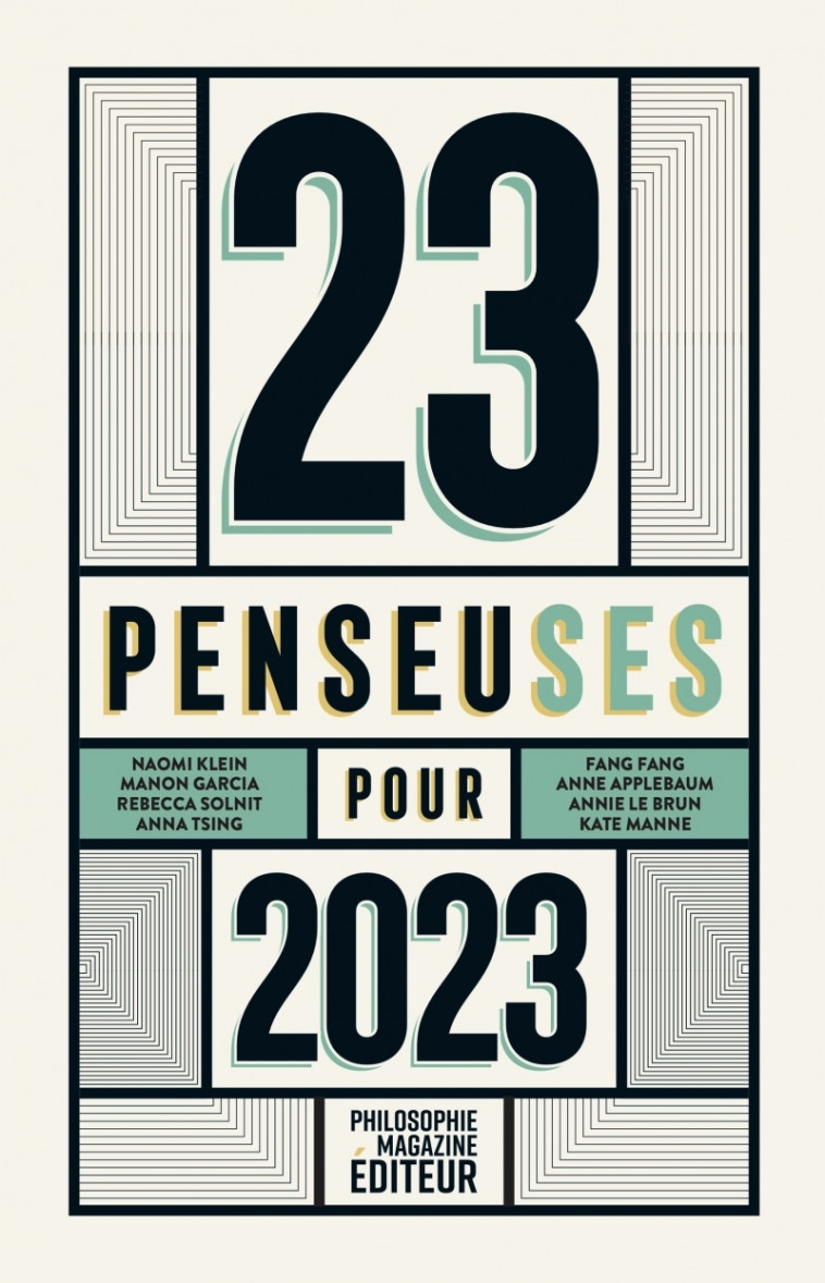 23 penseuses pour 2023 - Les meilleurs textes écrits par des - Collectif Collectif - PHILOSOPHIE MAG