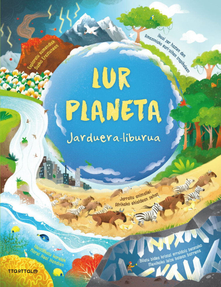 LUR PLANETA - JARDUERA LIBURUA -  COPE, LIZZIE - TTARTTALO