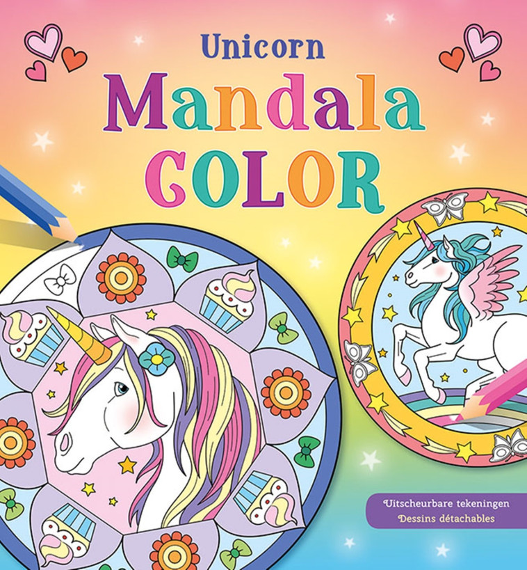 UNICORN MANDALA COLOR -  Collectif,  Collectif Clairefontaine - CHANTECLER