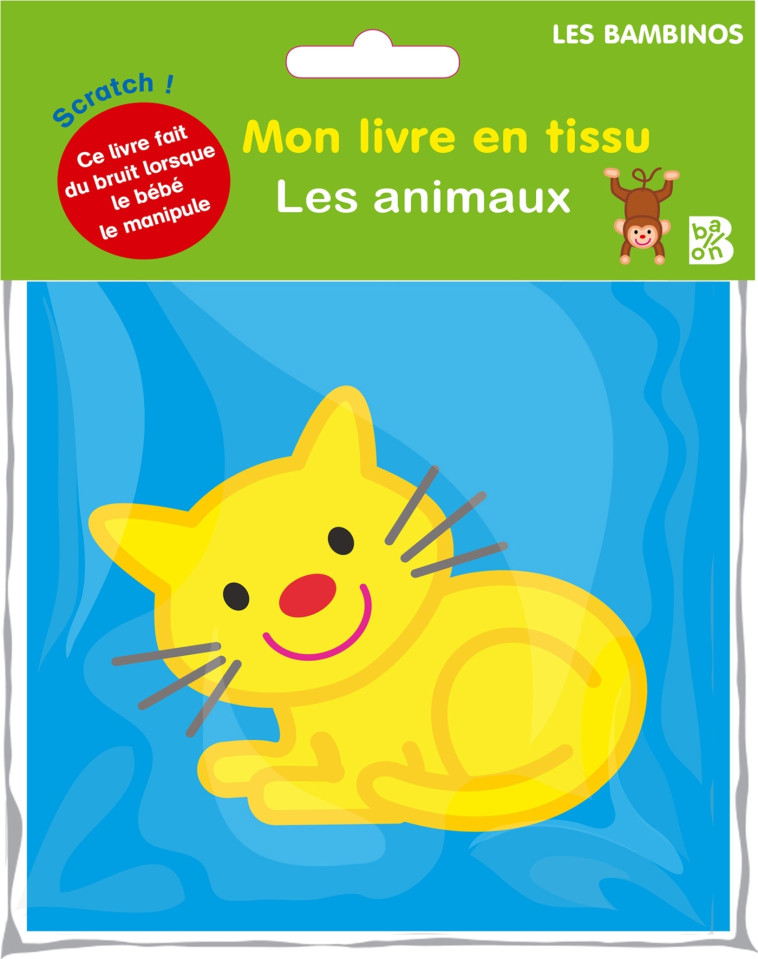 Mon livre en tissu - Les animaux - XXX - BALLON