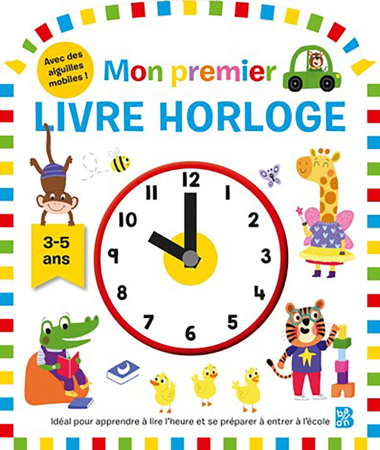 Mon premier livre horloge - XXX - BALLON