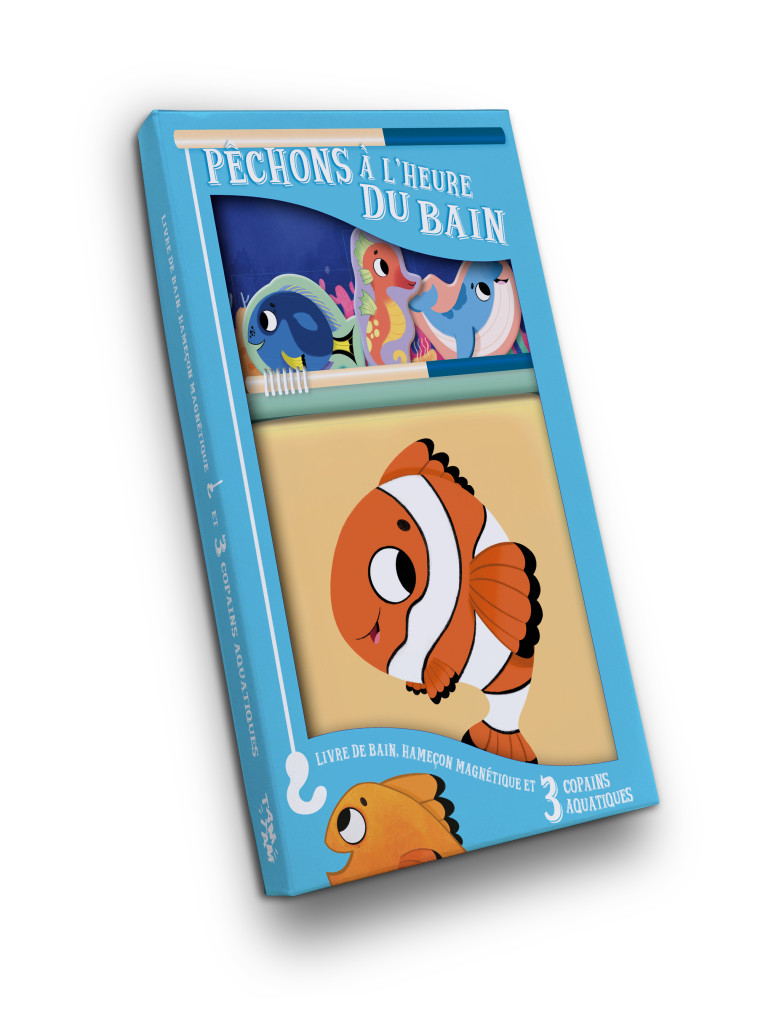 Poisson clown - Livre bain - XXX - TAM TAM EDTS