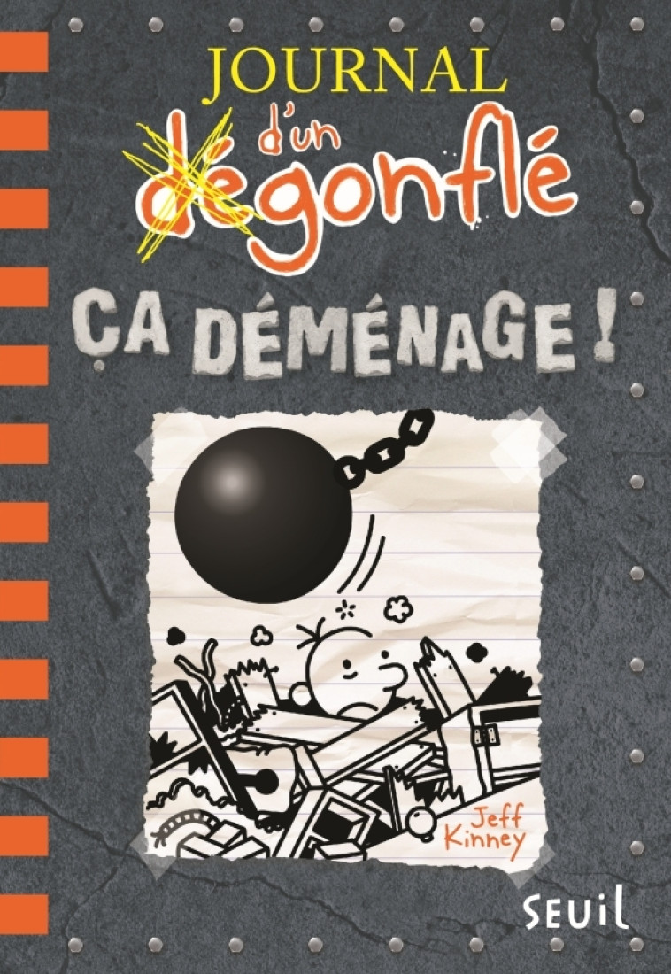 Journal d'un dégonflé - Tome 14 - Ca déménage ! - Jeff Kinney, Natalie Zimmermann - SEUIL JEUNESSE