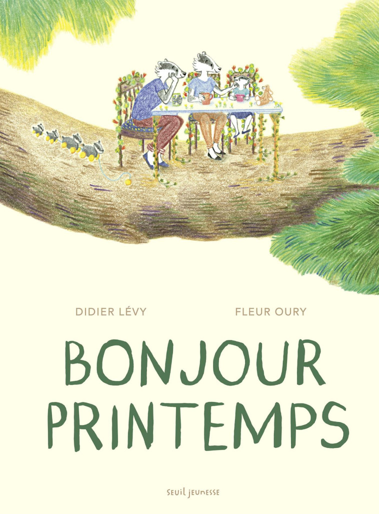 Bonjour printemps - Didier Levy, Fleur Oury - SEUIL JEUNESSE