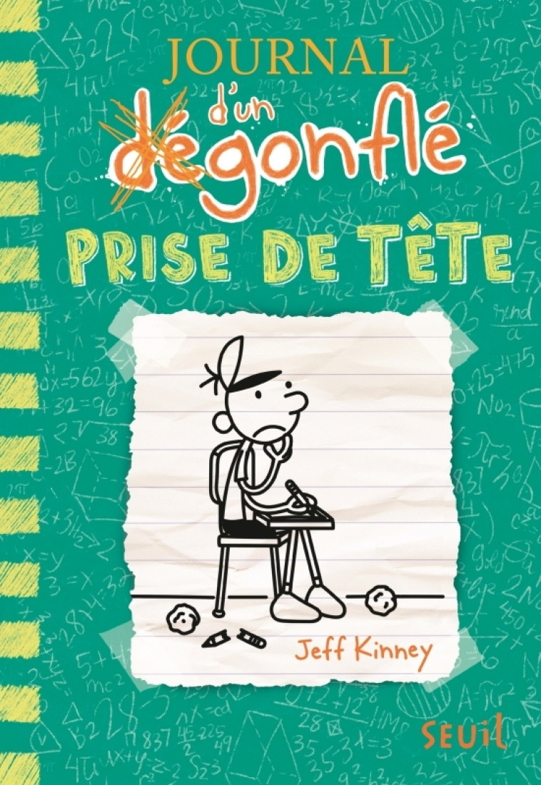 Journal d'un dégonflé - Tome 18 - Prise de tête - Jeff Kinney, Natalie Zimmermann - SEUIL JEUNESSE