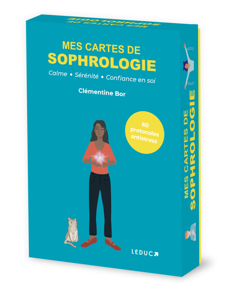 Mes cartes de Sophrologie - Clémentine Bor - LEDUC