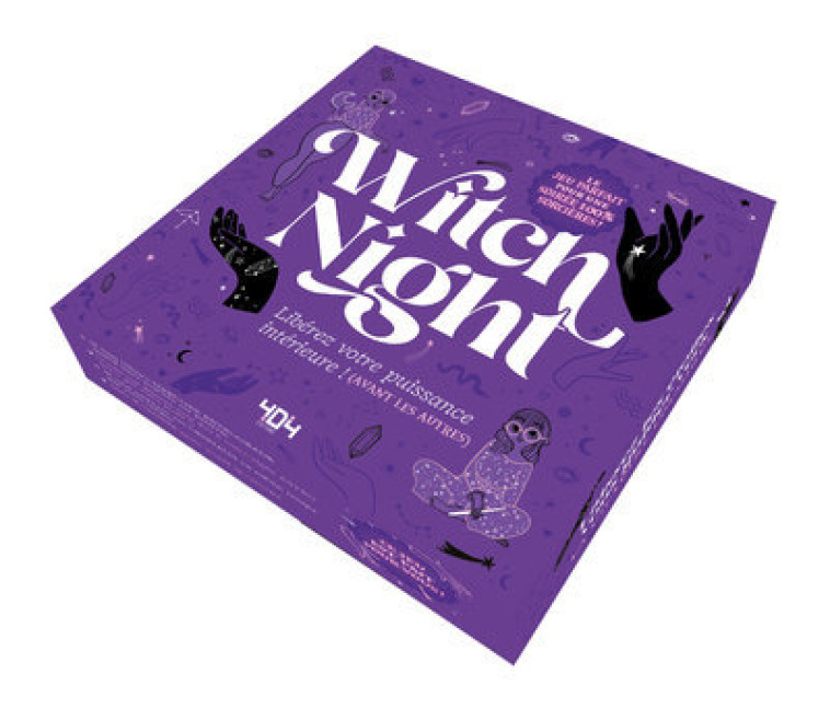 Witch Night : Le jeu - Anne Kalicky, Adolie Day - 404 EDITIONS