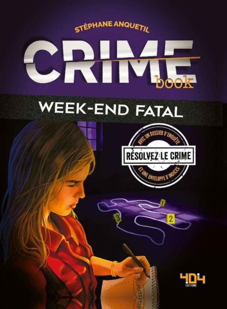 Crime book - Week-end fatal - Stéphane Anquetil, Stéphane Anquetil - 404 EDITIONS