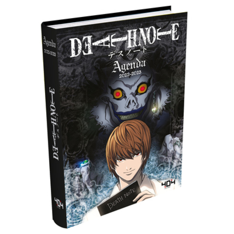 Agenda 2022-2023 - Death Note - Tsugumi OHBA, Takeshi OBATA, Tsugumi Oba - 404 EDITIONS