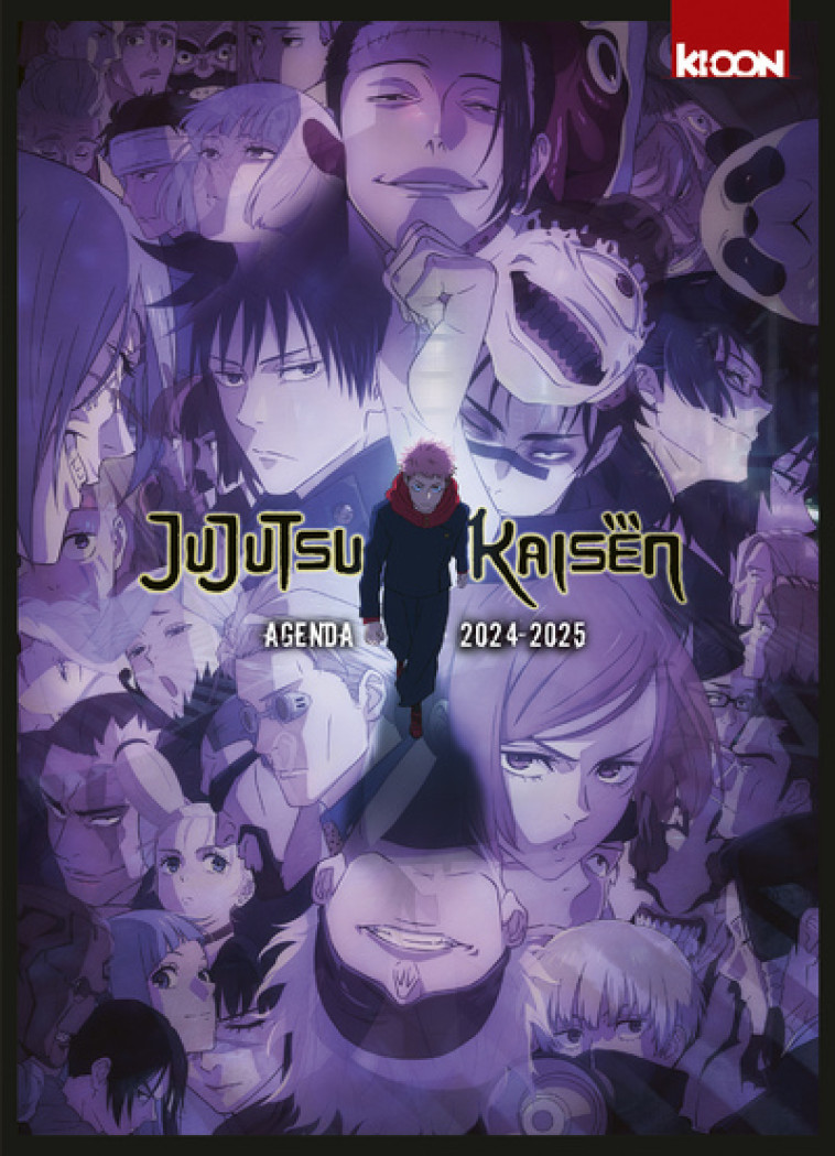 Agenda Jujutsu Kaisen 2024-2025 - GEGE AKUTAMI - KI-OON