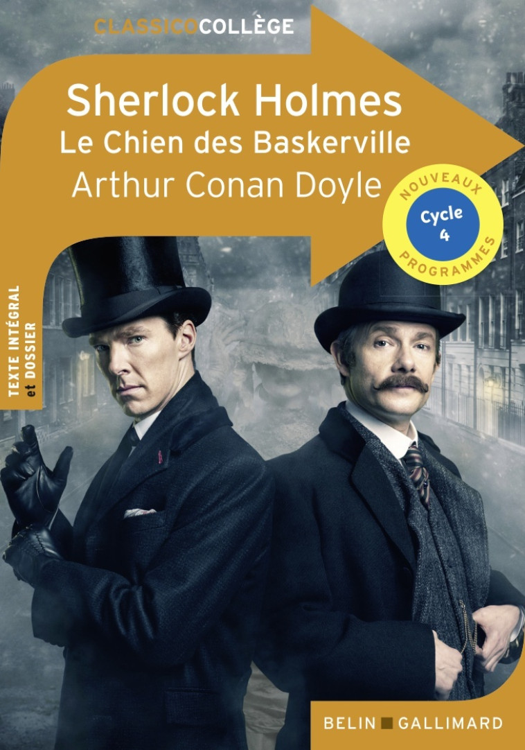 Sherlock Holmes - Le Chien des Baskerville - Arthur Conan Doyle, Bernard Tourville, Arthur Conan Doyle, Bernard Tourville - BELIN EDUCATION