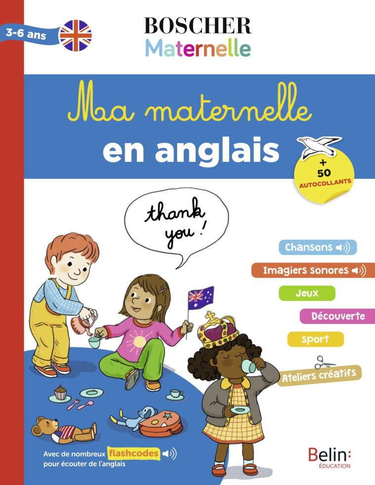 Ma maternelle en anglais - Charlotte Lascault, Marie-Élise Masson - BELIN EDUCATION