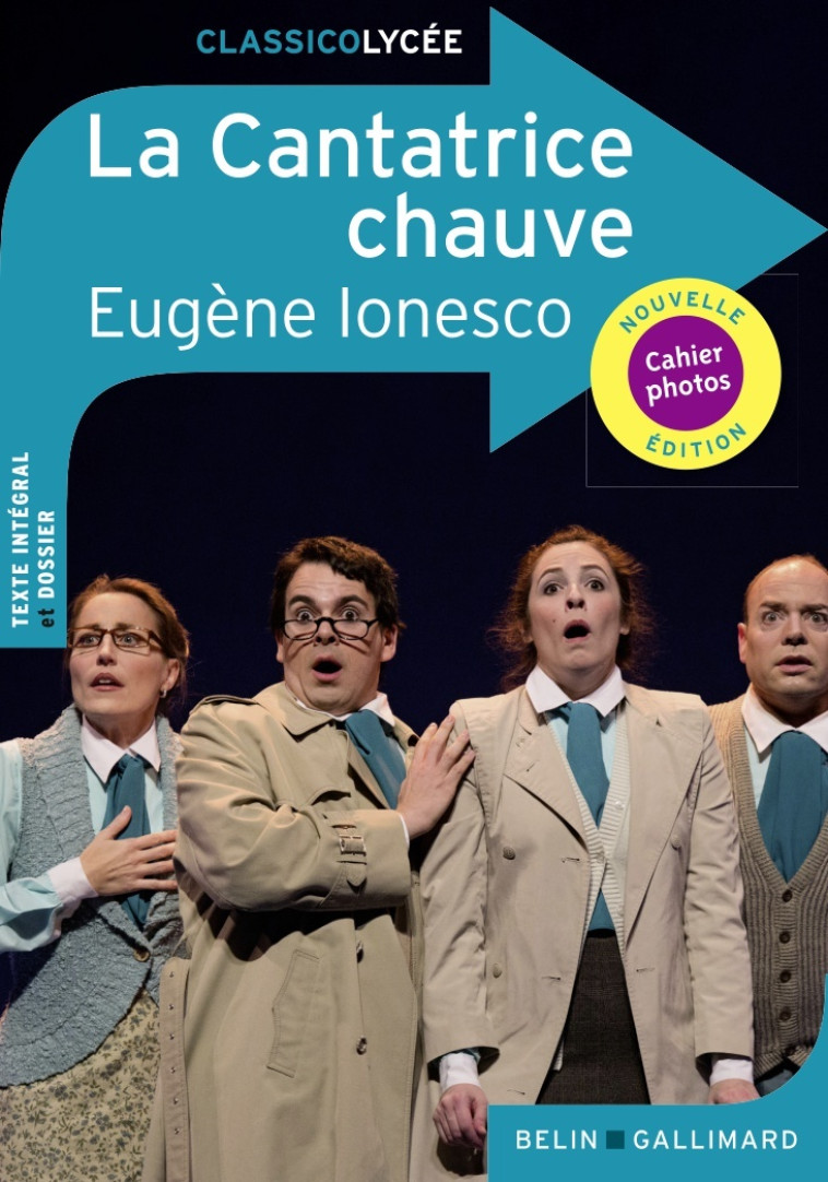 La Cantatrice chauve - Eugène Ionesco - BELIN EDUCATION