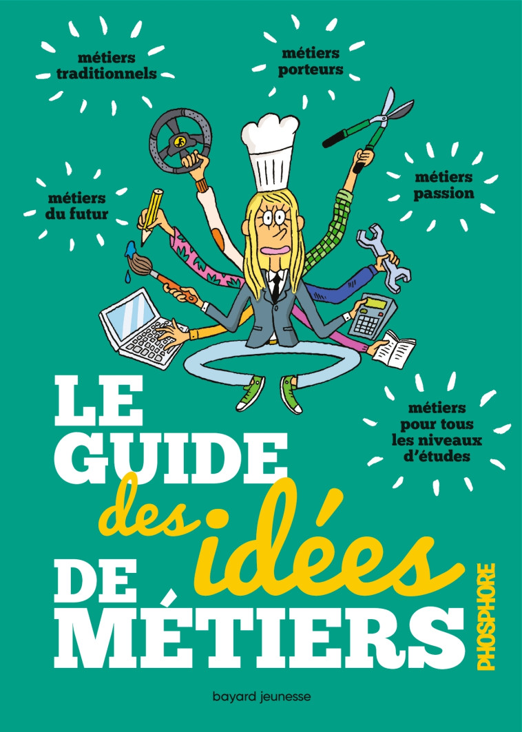 Le guide des idées de métiers - SANDRINE POUVERREAU, El Don Guillermo El Don Guillermo, EL DON GUILERMO - BAYARD JEUNESSE