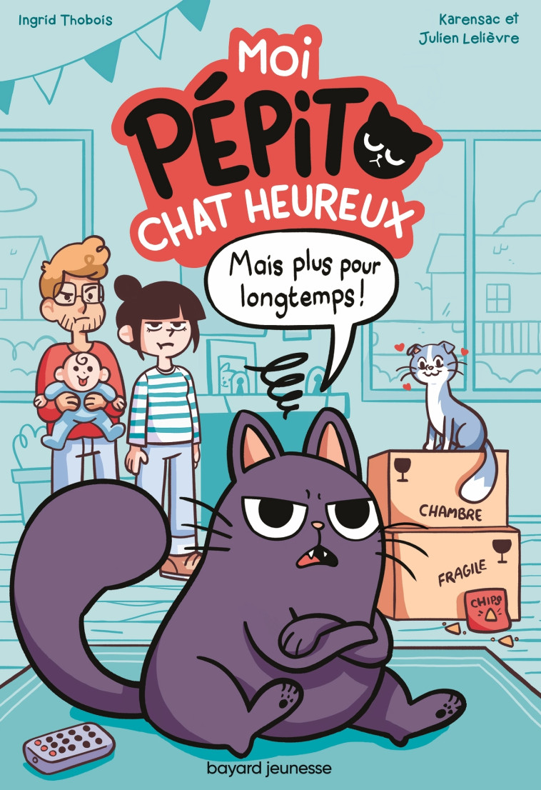 Moi, Pépito, chat heureux - Ingrid Thobois, Camille Gautier, Julien Lelievre - BAYARD JEUNESSE