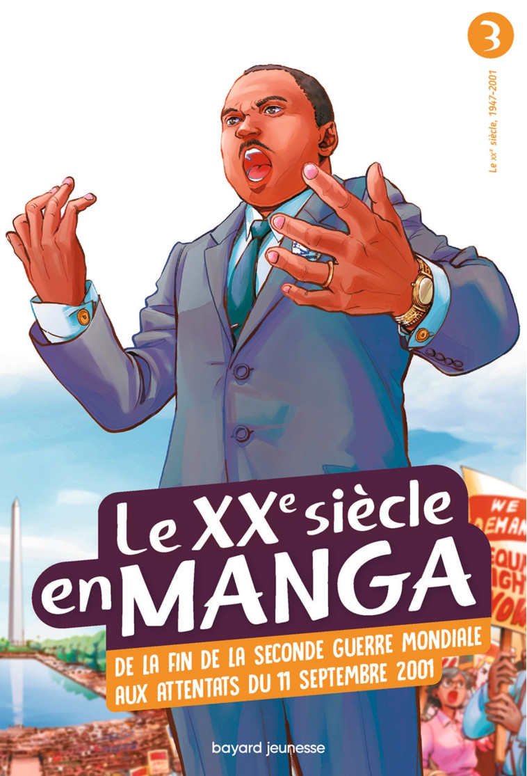 Le XXe siècle en manga, Tome 03 - Marie VILLENEUVE - BAYARD JEUNESSE