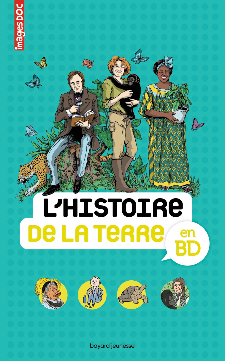 L'Histoire de la Terre en BD - Emmanuelle Figueras, Béatrice Veillon - BAYARD JEUNESSE