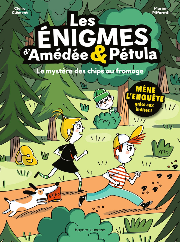 Les énigmes d'Amédée et Pétula, Tome 02 - Claire Clément, Marion Piffaretti, Claire Clément, Marion Piffaretti - BAYARD JEUNESSE