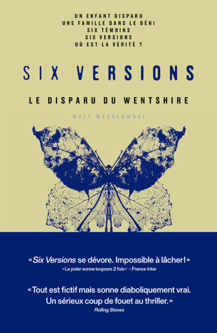 Six versions - Tome 3 Le Disparue du Wentshire - Matt Wesolowski, Antoine Chainas - ARENES