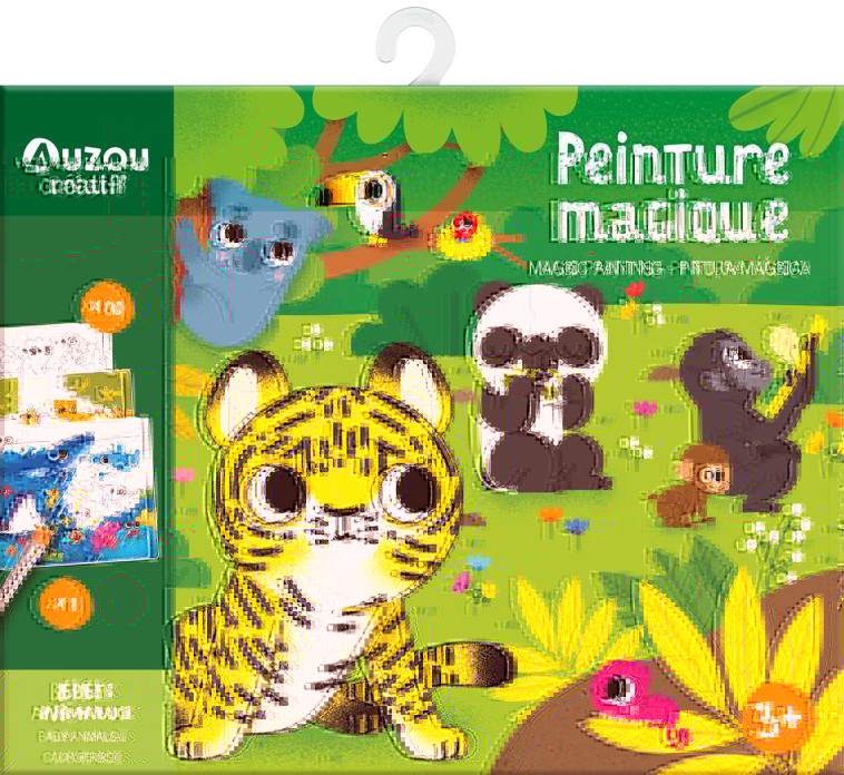 MA POCHETTE D'ARTISTE - MA PEINTURE MAGIQUE : BEBES ANIMAUX - Marta Sorte - AUZOU