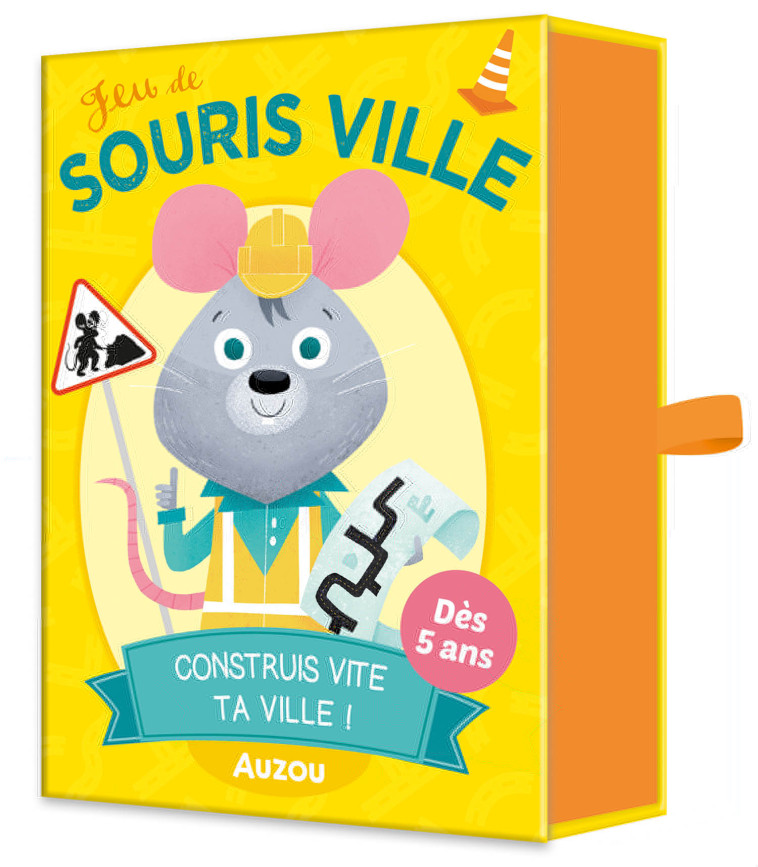 JEUX DE CARTES - JEU DE SOURIS VILLE - Roberto FRAGA, Johnny YANOK - AUZOU