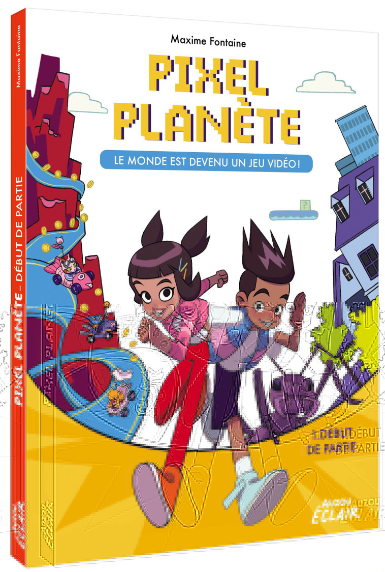 PIXEL PLANET - DÉBUT DE PARTIE - Maxime Fontaine, Anna Cattish - AUZOU