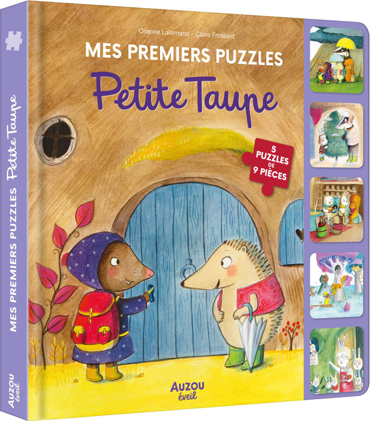 MES PREMIERS PUZZLES PETITE TAUPE - Claire Frossard, Orianne Lallemand - AUZOU