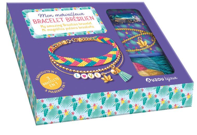 MON SUPERBE BIJOU - MON MERVEILLEUX BRACELET BRÉSILIEN - Shiilia Shiilia,  Shiilia - AUZOU