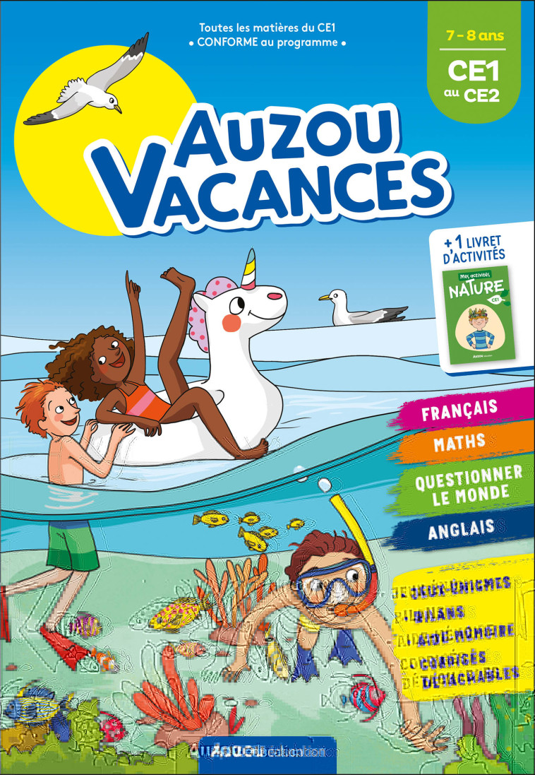 AUZOU VACANCES - DU CE1 AU CE2 - Bénédicte BAZAILLE SOLLE, Emilie Maraillac, Alice Morentorn Alice Morentorn - AUZOU