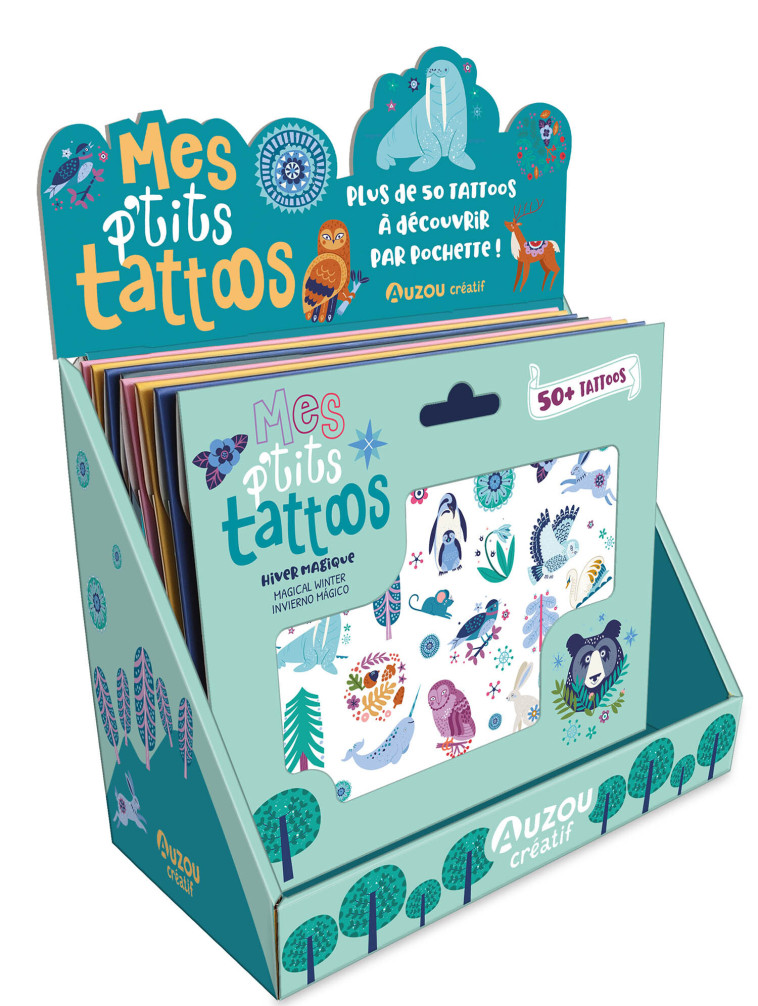 MES P'TITS TATTOOS - LICORNES - Paper Picnic Paper Picnic,  Paper Picnic - AUZOU