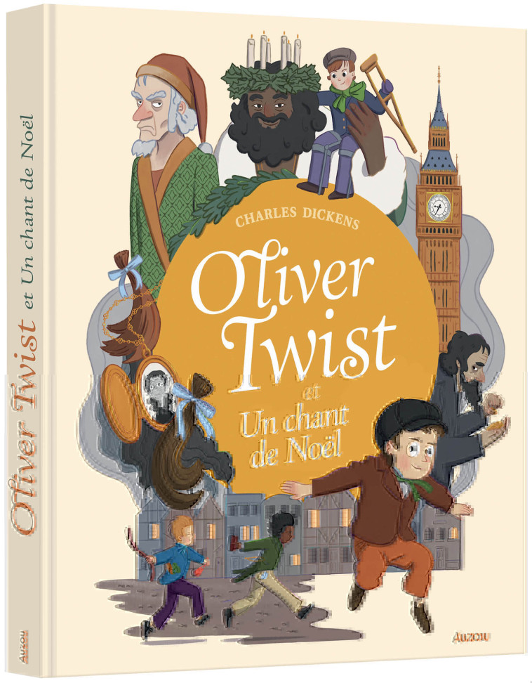 RECUEILS UNIVERSELS - OLIVER TWIST ET UN CHANT DE NOËL - Claude Carré, Jennifer M. POTTER - AUZOU