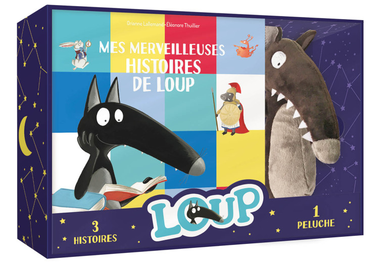 MON COFFRET MES MERVEILLEUSES HISTOIRES DE LOUP - Orianne Lallemand, Éléonore THUILLIER - AUZOU