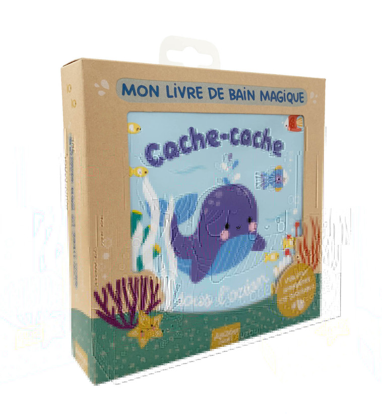 MES AMIS DU BAIN - CACHE-CACHE SOUS L'OCÉAN - Wendy Kendall - AUZOU