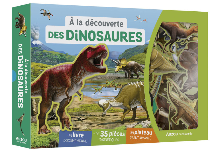 A LA DÉCOUVERTE DES DINOSAURES - Emmanuelle Ousset - AUZOU