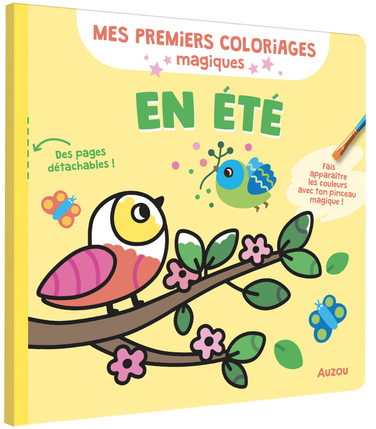 MES PREMIERS COLORIAGES - ÉTÉ - Stéphanie Bardy - AUZOU