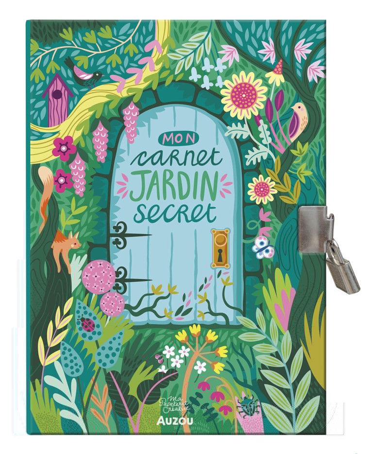 MA PAPETERIE CRÉATIVE - CARNET JARDIN SECRET - Paula MC GLOIN - AUZOU